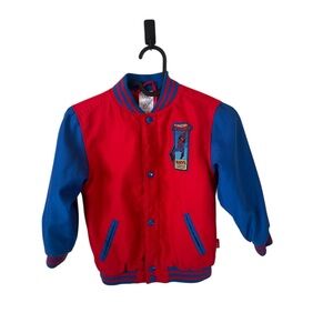 Disney Red and Blue Kids Puffer Jacket